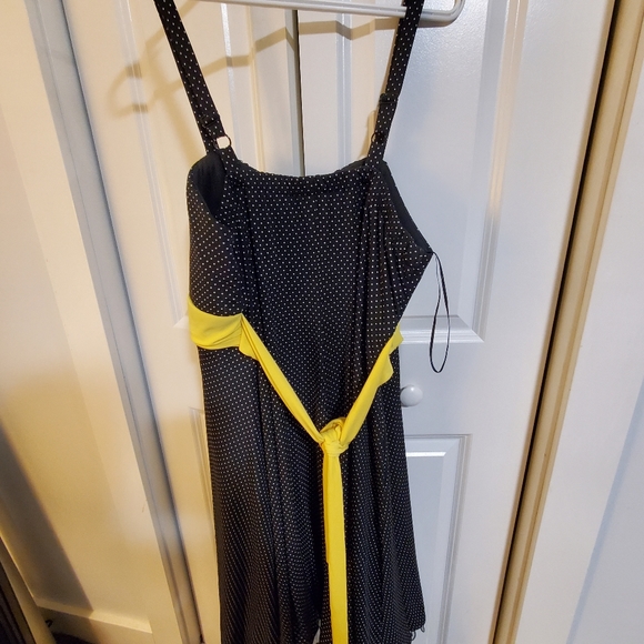 Black Polka Dot Dress - Picture 2 of 2